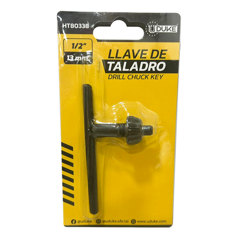 LLAVE TALADRO UDUKE 1/2 BLISTER (13MM) (HT80338)