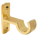 ACCESORIO CORTINERO SOPORTE MURO DORADO DE 1/2 PAQ X 3 UDUKE