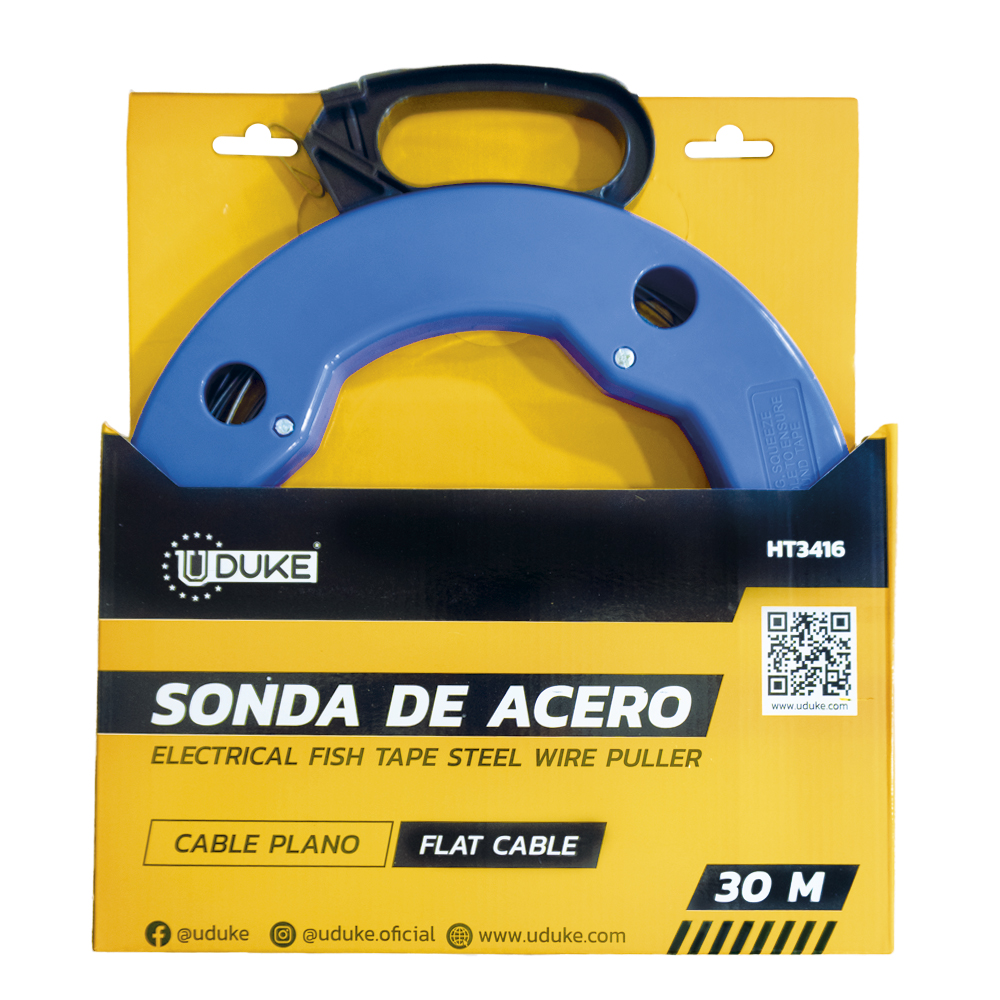 SONDA ELECTRICA CON CARRETE 30M UDUKE (HT3416)