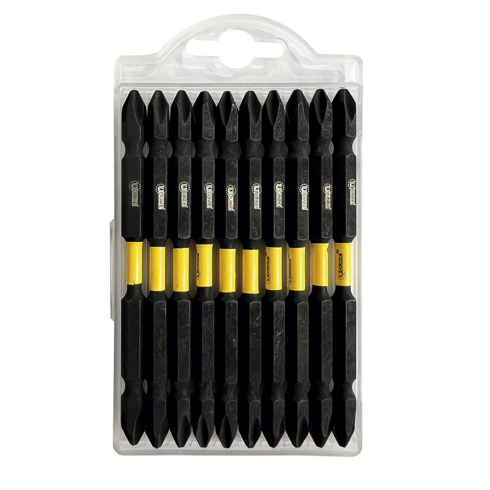 PUNTAS TALADRO DOBLE X 10PCS ESTRIA UDUKE (HT1036)