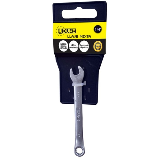 LLAVE MIXTA # 1/4" CR/V UDUKE (HTY0019)