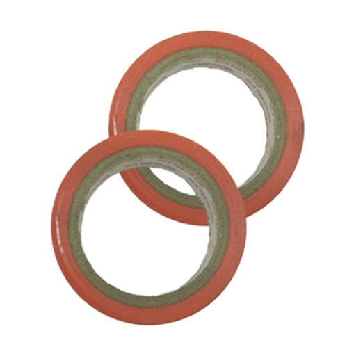 CINTA AISLANTE PEQUEÑA ROJA PAQ X 2 UDUKE