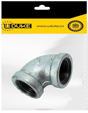 GALVANIZADO CODO 1/2 PAQ X 1 UDUKE