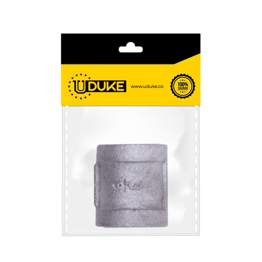 GALVANIZADO UNION 3/8 (FINO) PQT X 1 UDUKE