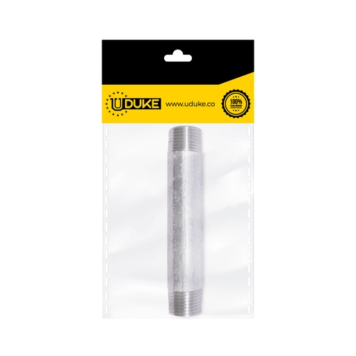 NIPLE GALVANIZADO 1/2 X 5 PQT X 1 UDUKE