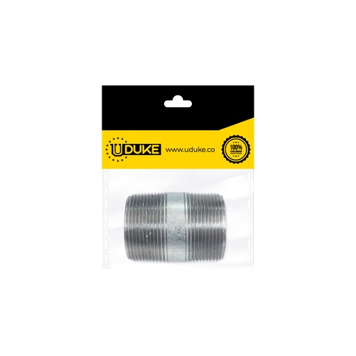 NIPLE GALVANIZADO HT 1/2 X 1 PAQ X 1 UDUKE