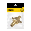 RACOR MANGUERA BRONCE 1/2 CON OREJA PQT X 1 UDUKE*