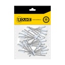 REMACHE POP 5-6 (5/32X1/2) BLANCO PQT X 25 UDUKE