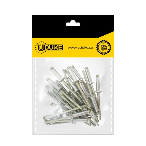 REMACHE POP 6-8 (3/16X5/8) NATURAL PQT X 25 UDUKE