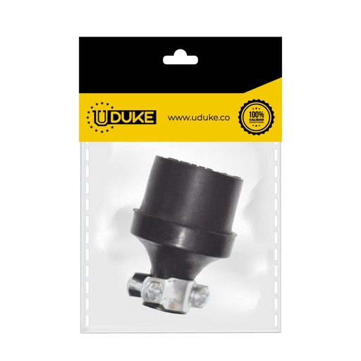 TOMA AEREO POLO/TIERRA 15 AMP PQT X 1 UDUKE