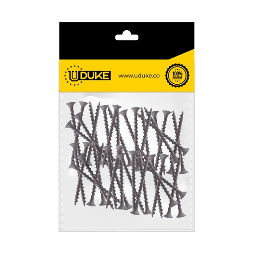 TORNILLO DRYWALL 6X1 1/2 PQT X 25 UDUKE