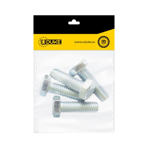 TORNILLO HEXAGONAL 5/16*11/4 PAQ X 4 UDUKE