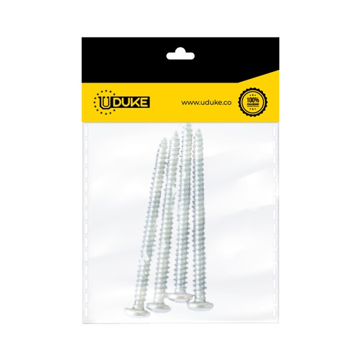TORNILLO LAMINA PHILLIPS ZINCADO 8*3 PQT X 4 UDUKE