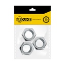 TUERCA GALVANIZADA 1/2 PQT X 3 UDUKE