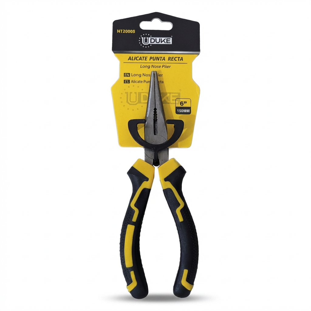 PINZA PROFESIONAL UDUKE AMARILLO-NEGRO  6 (HT20005)