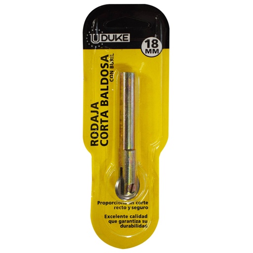 RODAJA CORTABALDOSA UDUKE 18MM BURIL (JUEGO) (HT80286)