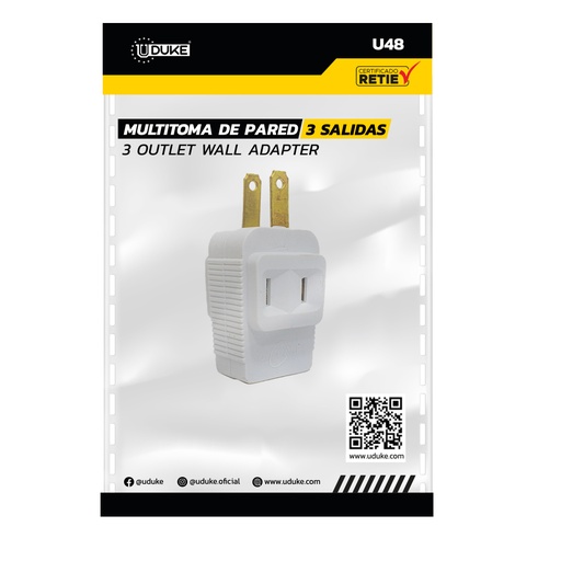 TEE USA BLANCA UDUKE (U48)