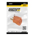 CONVERTIDOR POLO A TIERRA 3A2 NARANJA UDUKE (U01-3)