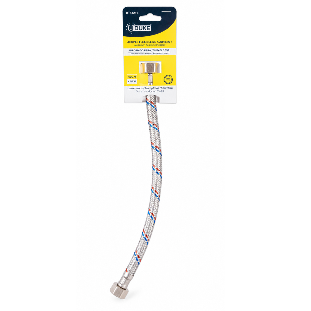 Flexible Faucet Connector 1/2 in x 1/2 in x 40 cm (HT1212) – UDUKE