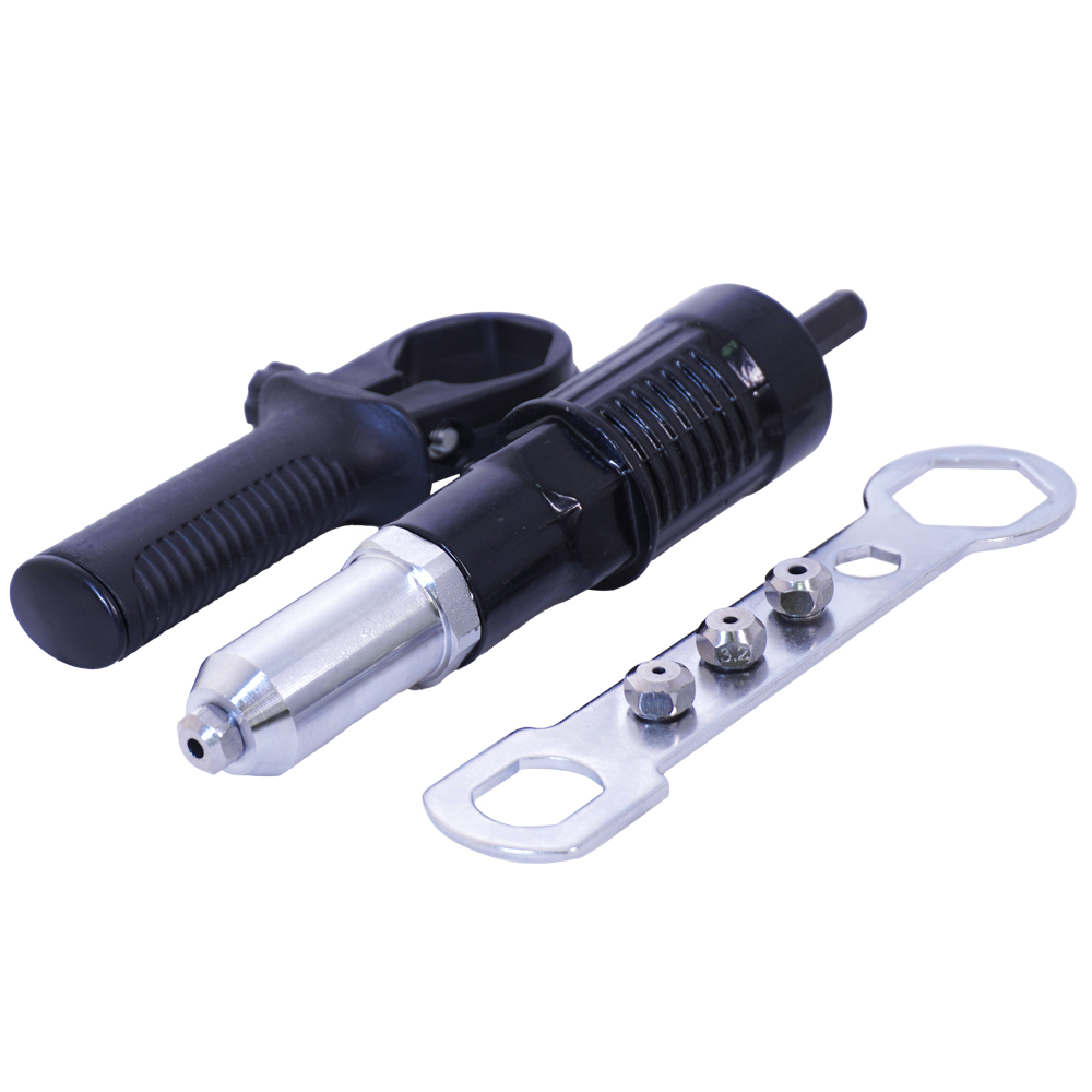 ADAPTADOR REMACHADORA PARA TALADRO BOQUILLA  2.4/ 3.2/ 4.0 /4.8 UDUKE (HT1573)