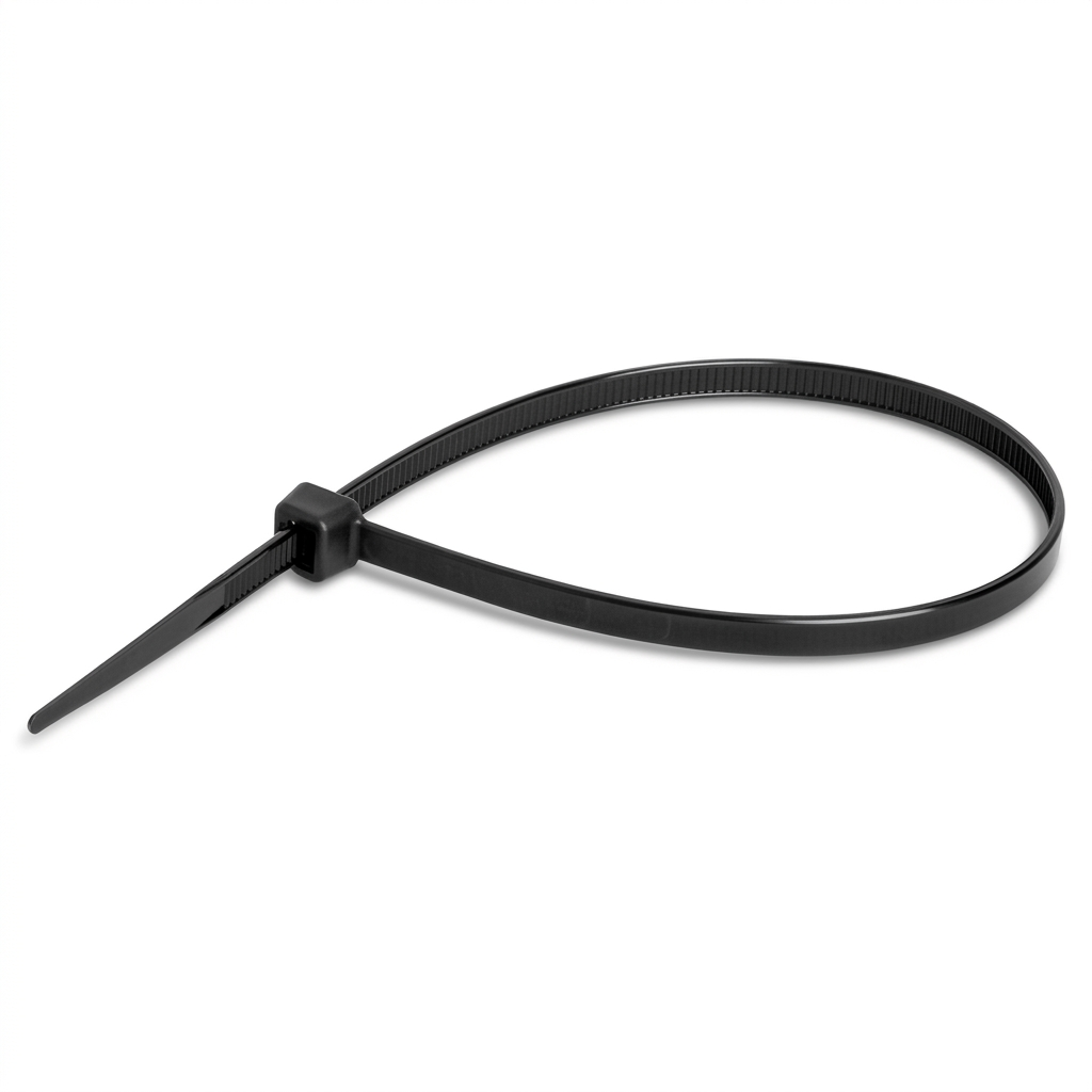 AMARRA PLASTICA UDUKE NEGRA 4.8X250MM (25 CM) (100 UNDS) (HT70037)