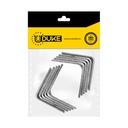 ANGULO 1 1/4 METALICO PQT X 10 UDUKE