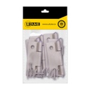 BISAGRA COMUN DORADA 1 1-2 C.22 PQT X 6 UNDS UDUKE