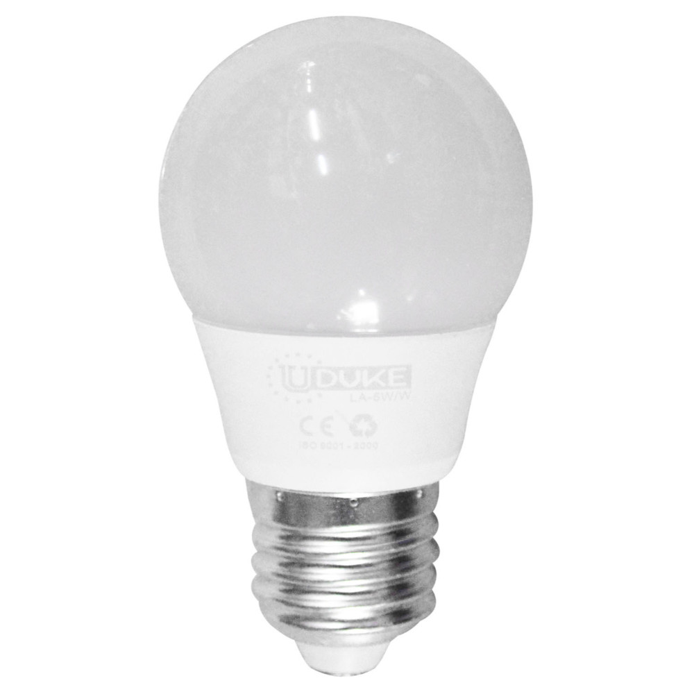 BOMBILLO LED 5W UDUKE LUZ DIA  E27 MULTIVOLTAGE (6500K) (A50) (HT80395) (GARANTIA 2 ANOS)