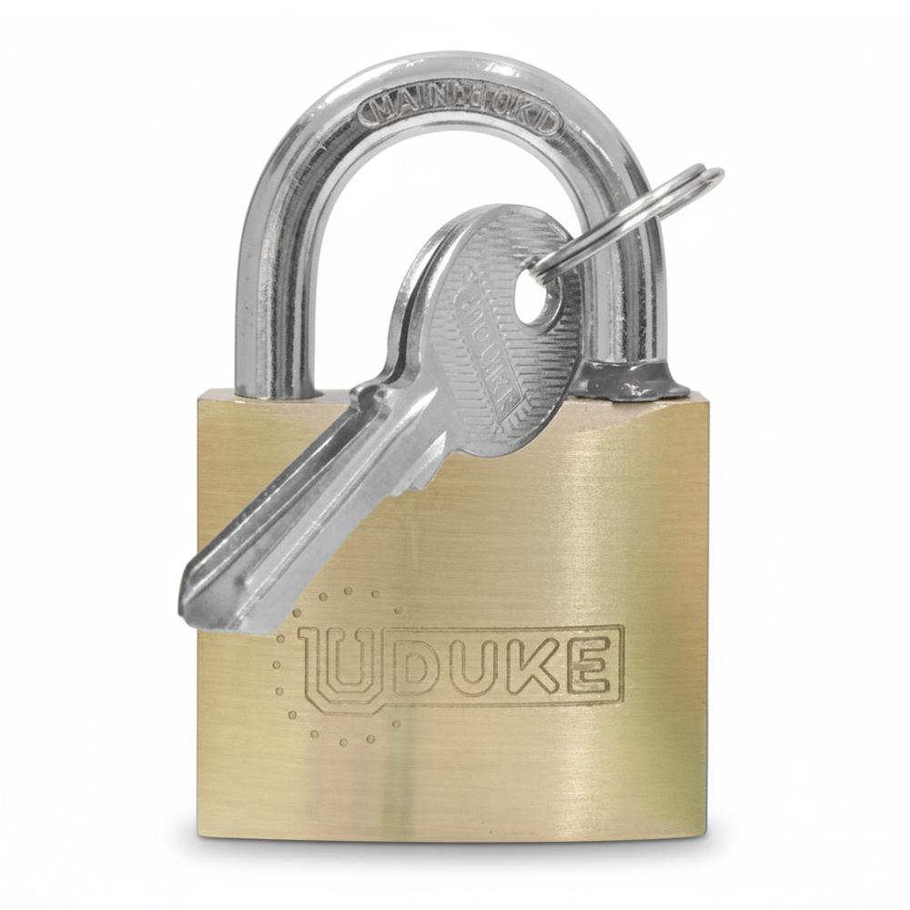 CANDADO 40MM BRONCE FINO EN BLISTER UDUKE (GARANTIA 5 ANOS)