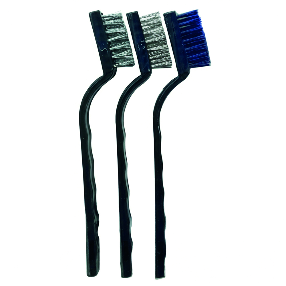 CEPILLO ALAMBRE 7” X 3PCS UDUKE (LATON-NYLON-ACERO) (HT1086)