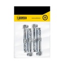 CHAZO EXPANSION 5/16 X 2 1/2 PQT X 4 UDUKE