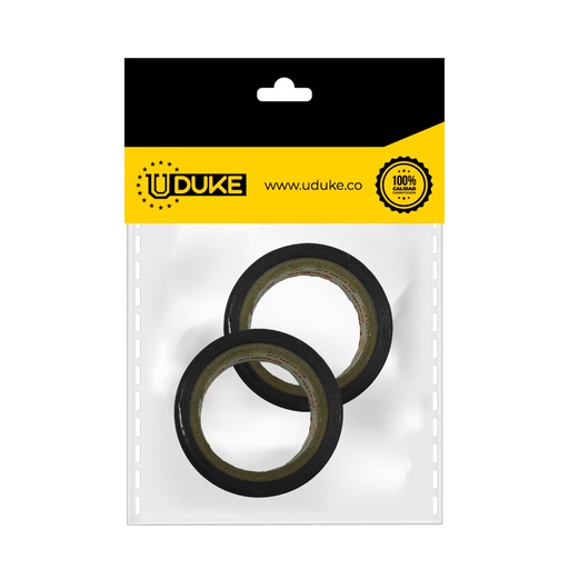 CINTA AISLANTE PEQUEÑA ORIGINAL X5 MTS PQT X 2 UDUKE