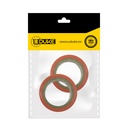 CINTA AISLANTE PEQUEÑA ROJA PAQ X 2 UDUKE