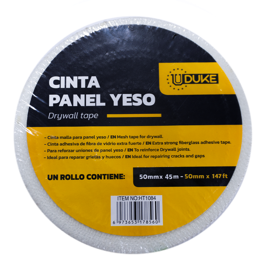 CINTA PANEL YESO FIBRA DE VIDRIO X 45M 2 PUL UDUKE (HT80168)