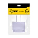 CONVERTIDOR POLO TIERRA 3 A 2 R/P (EUROPEO) PQT X 1 UDUKE