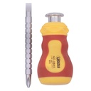 DESTORNILLADOR DOBLE PUNTA PUNO CON SEGURO (1/4X1-21/2) PQT X 1 UDUKE