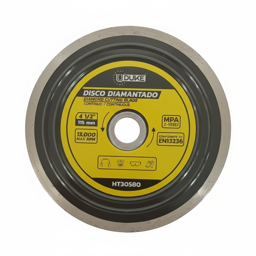 DISCO DIAMANTADO CONTINUO UDUKE 4 1/2 (HT30580)