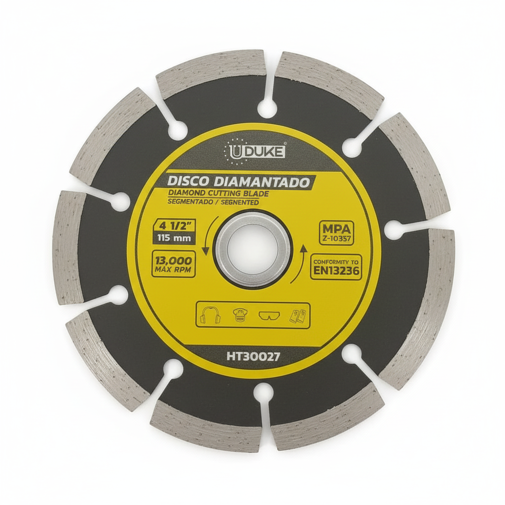 DISCO DIAMANTADO SEGMENTADO UDUKE 4 1/2 (DDUG-115) (HT30027)