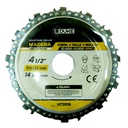 DISCO PARA CORTE Y DESBASTE DE MADERA 115 X 22MM UDUKE (HT2019)