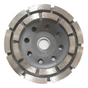 DISCO PULIR PIEDRA DIAMANTADO SEGMENTADO DOBLE FILO UDUKE 4 1/2 (DDP115D) (HT80002)