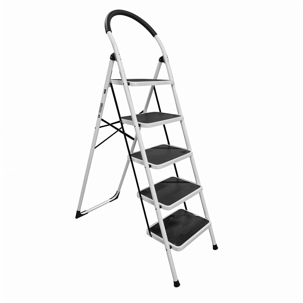 ESCALERA METALICA ARTICULADA 5 PELDAÑOS UDUKE (HT1325)