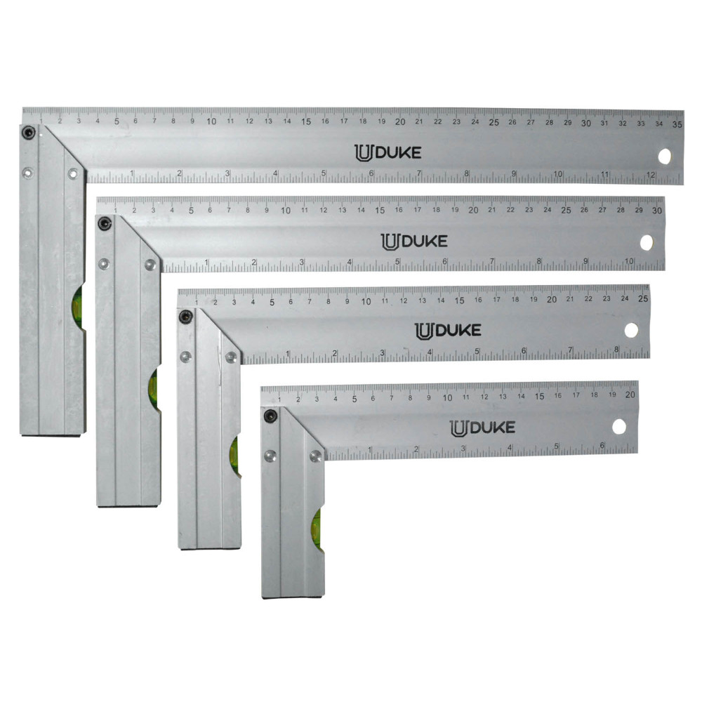 ESCUADRA ALUMINIO CON NIVEL UDUKE  12 (HT50045)