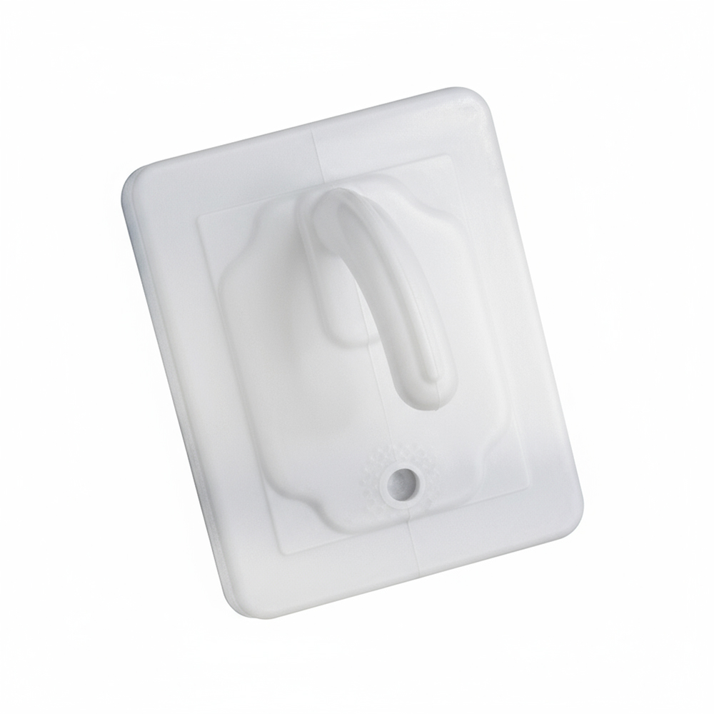 GANCHO ADHESIVO CURVO ALETA MEDIANO # 2 PQT X 4 UDUKE