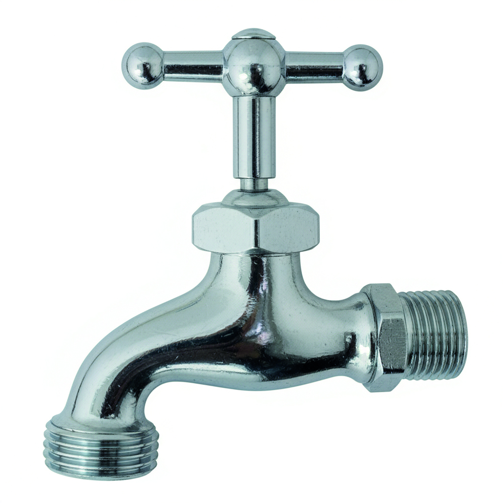 GRIFO CROMADO UDUKE CHAPOLA METALICA EN BLISTER (HT1514)