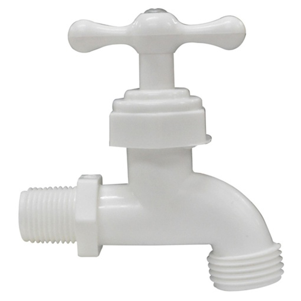 GRIFO PLASTICO UDUKE BLANCO G/G (HT20144)