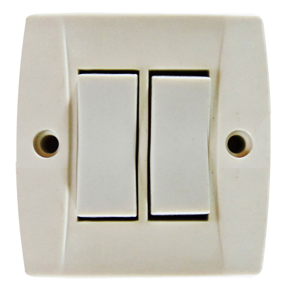 LINEA UDUKE T/AVE S/P BEIGE SWICHE DOBLE (RETIE-FL)(HT30034)