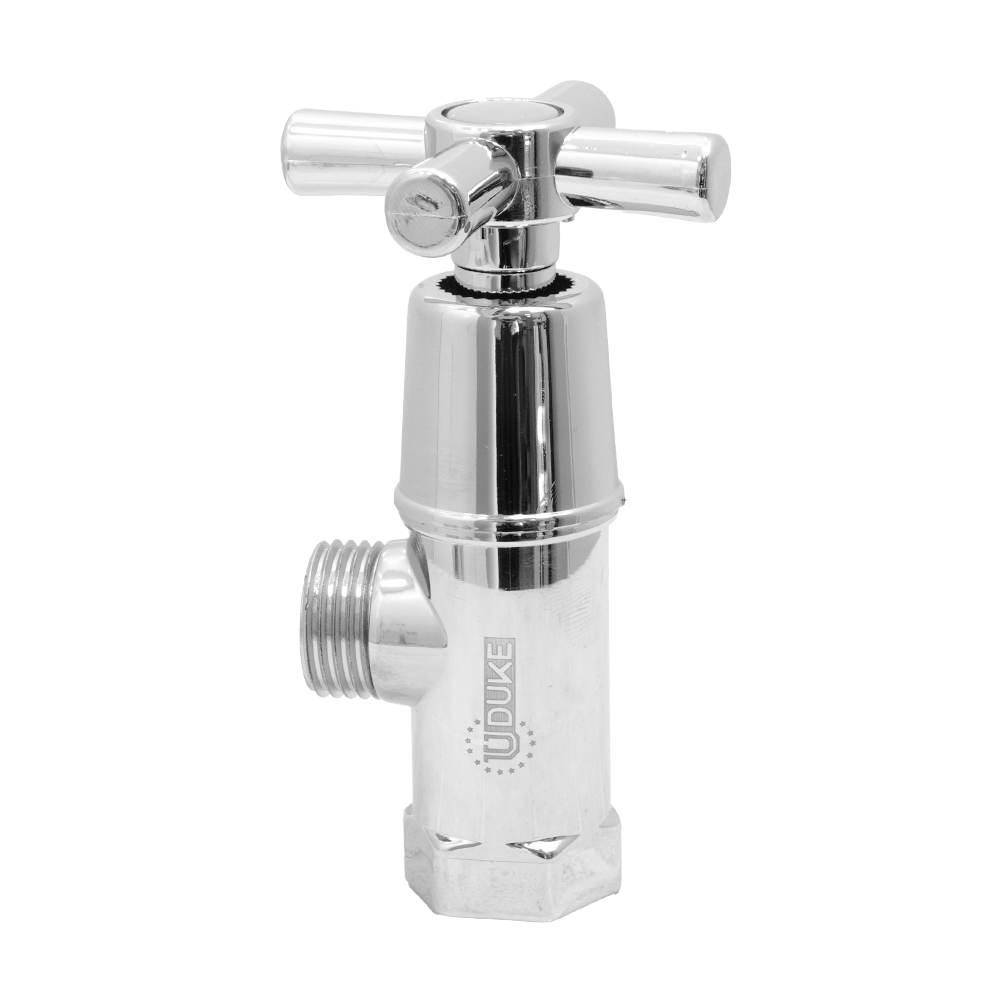 LLAVE DE REGULACION CROMADA MANIJA CRUCETA UDUKE (HT2177)