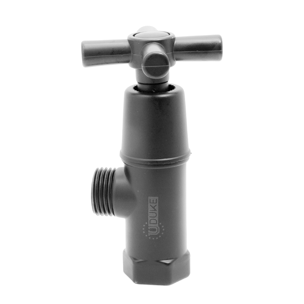 LLAVE DE REGULACION NEGRA MANIJA CRUCETA UDUKE (HT2178)