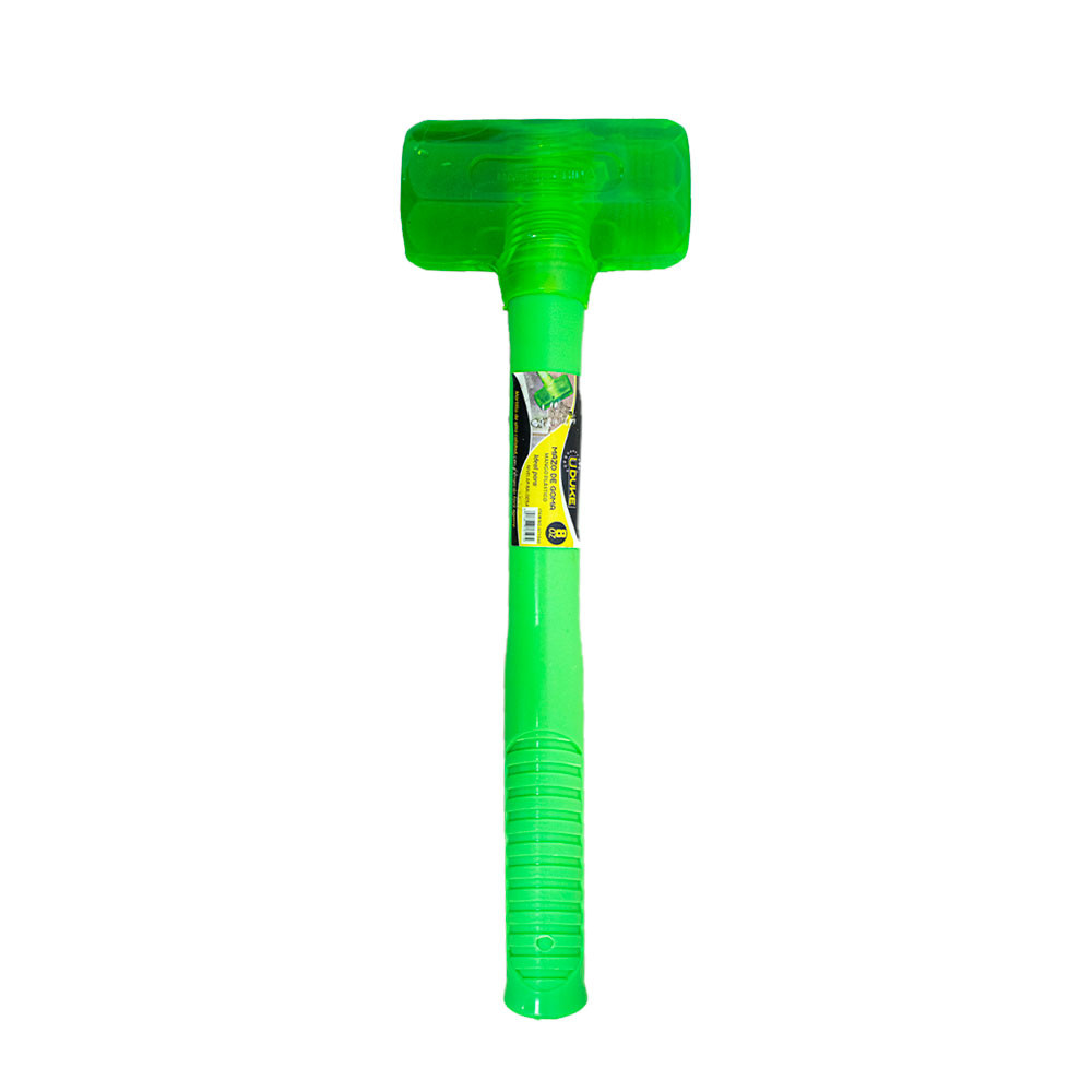 MARTILLO CHIPOTE 400 GRS  VERDE SILICONADO UDUKE (HT1541)