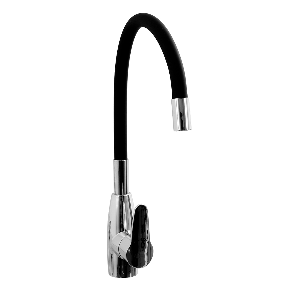 MEZCLADOR LAVAPLATOS FLEXIBLE MONOCONTROL UDUKE BASE OVALADA (HT1194)